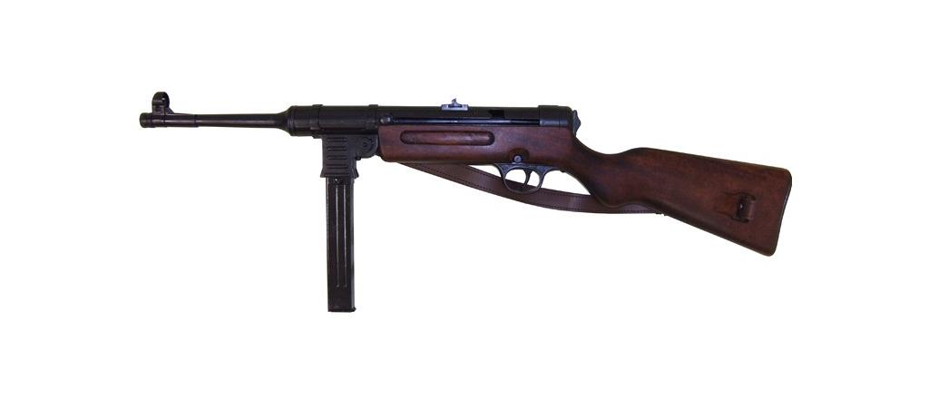 Denix German MP41 \"Schmeisser\" with belt - Replica 1