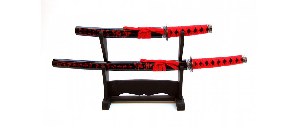 Samurai swords set, threeparted \"Bushido\" 1