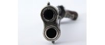 Denix Revolving 2 barrel flintlock pistol - Replica 6