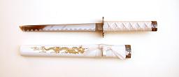 Samurai swords set, quartered \"Dragon\" 5